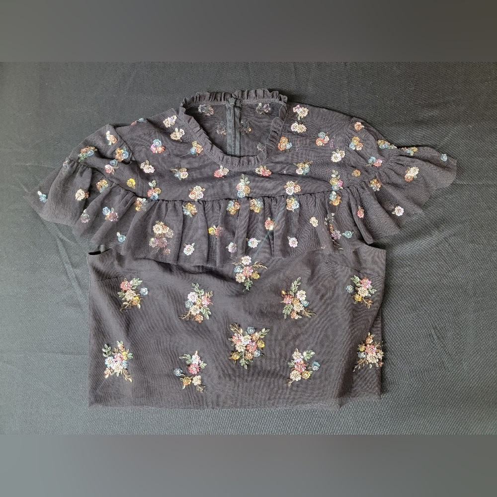 Needle & Thread - Cropped Blouse - Picture 4 of 8